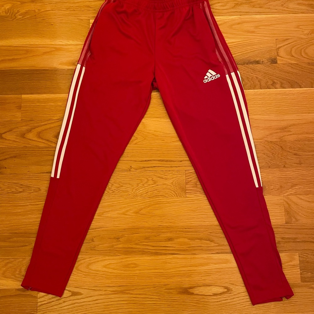 Men’s Adidas Track Pants in Red